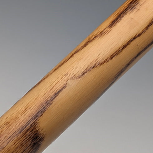 2018 年英國製造木紋棕褐色軸德比手柄純銀裝飾手杖 88 厘米